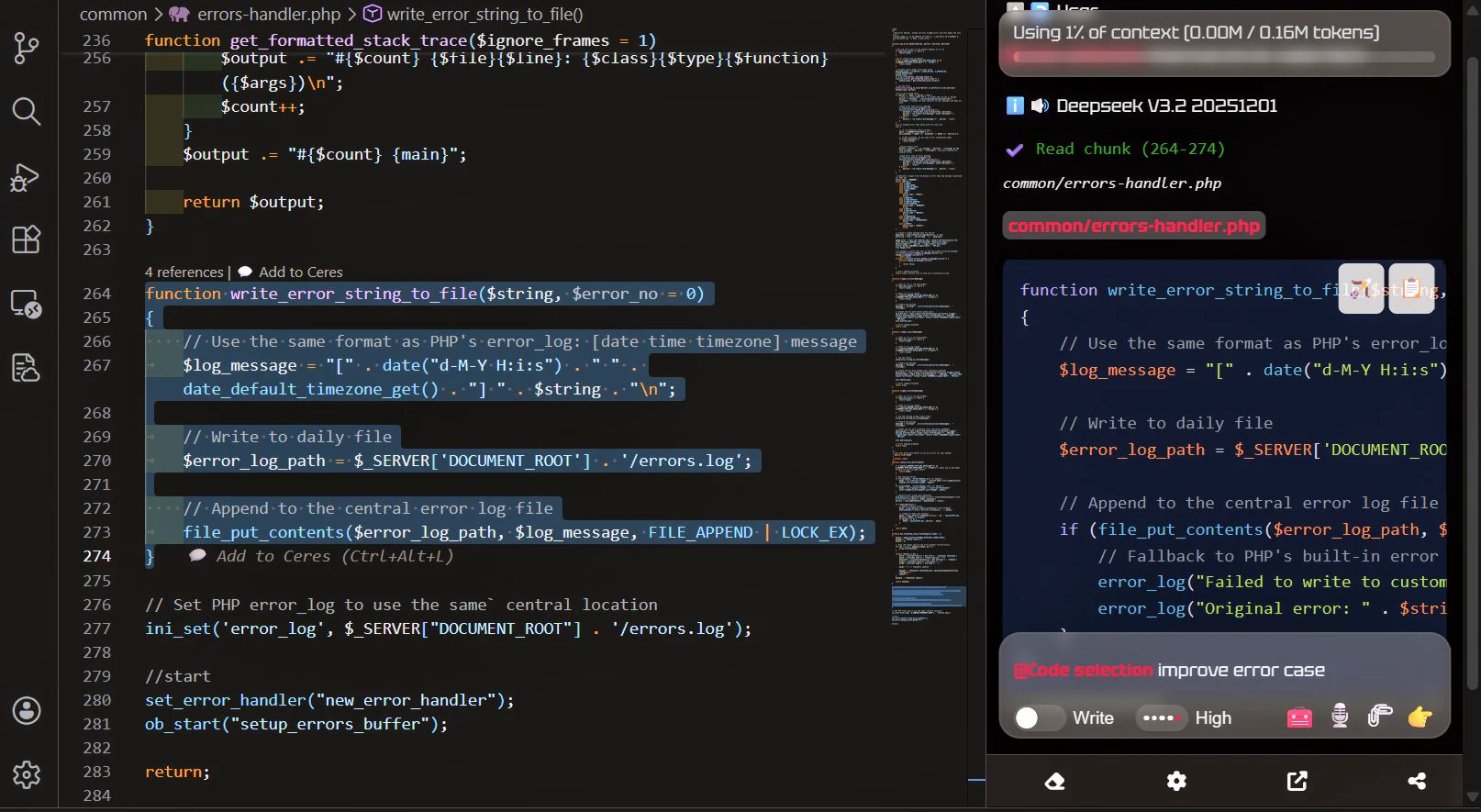 Ceres IDE screenshot