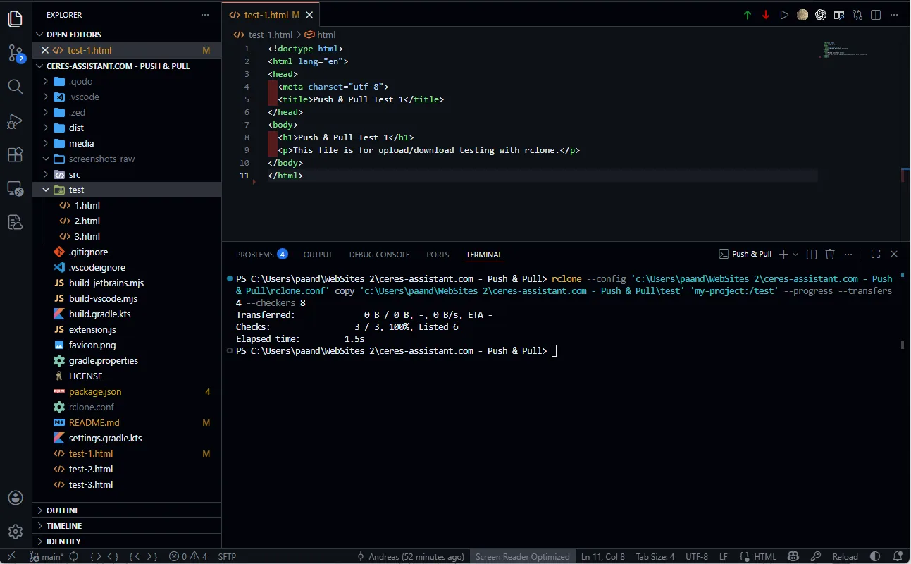Push & Pull screenshot